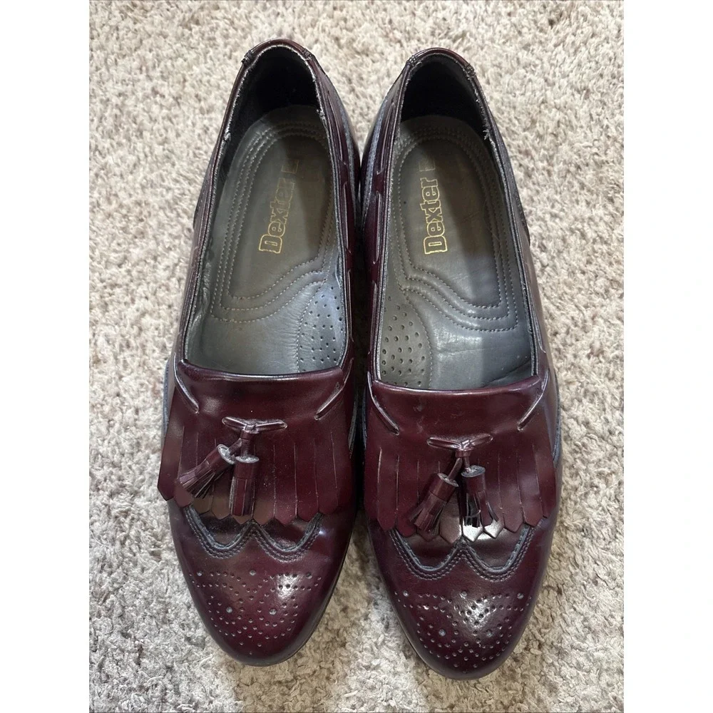 Dexter Loafers‎ Tassel Corsican Leather Men's 10 WW Made In USA  479052